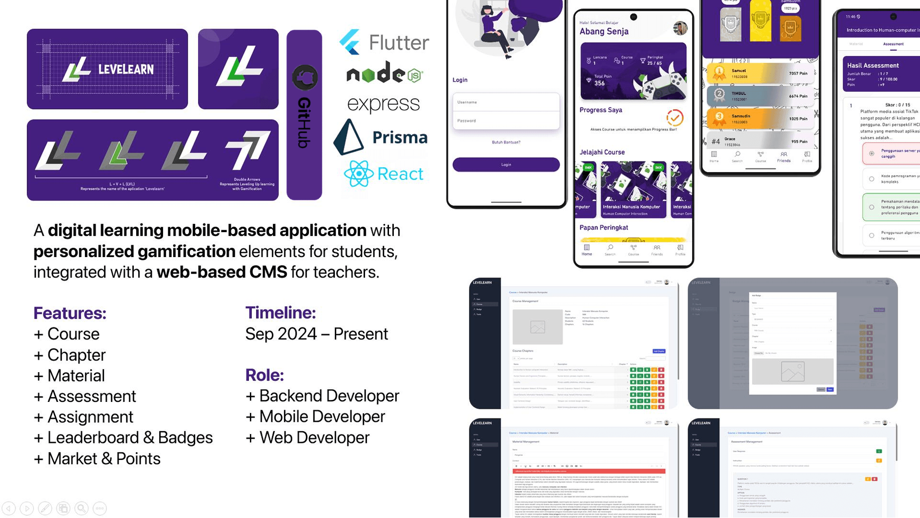 Levelearn - Gamified Learning App